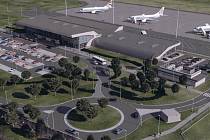 Plánovaný vzhled terminálu pardubického letiště