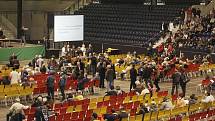 Veřejné projednávání záměru znovuobnovení provozu v semtínské spalovně tentokrát hostila pardubická ČEZ Arena.