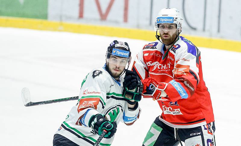 Hokejová extraliga: HC Dynamo Pardubice - BK Mladá Boleslav.