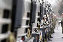 Pohotovost pro NATO drží v Pardubicích 169 vojáků a 120 kusů techniky.