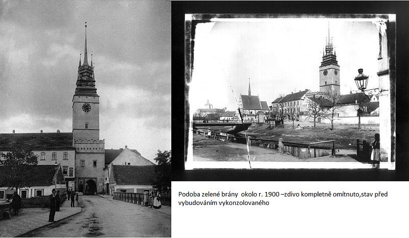 Pardubáci stojí před rozhodnutím, jak bude v budoucnu vypadat věž Zelené brány. Chátrající plášť věže, která je významnou památkou, je třeba opravit. Zda 59metrová dominanta dostane omítku, rozhodnou obyvatelé Pardubic už tento víkend.