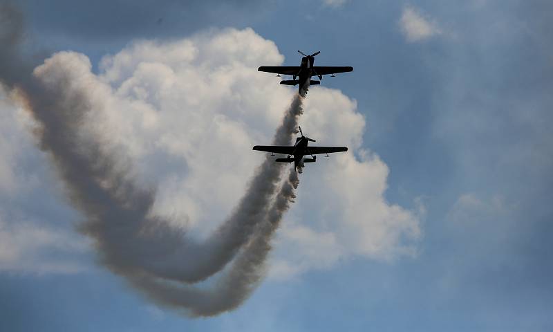 Letecká show Aviatická pouť v Pardubicích