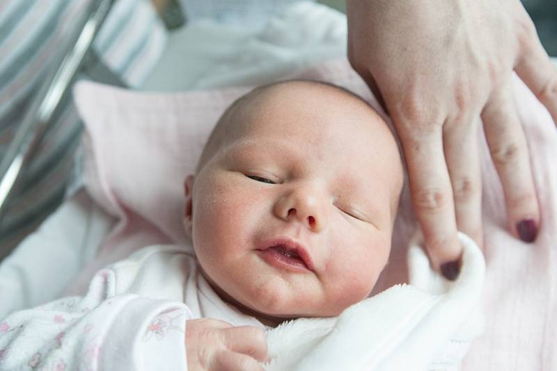 Andrea Hromádková se narodila 28. března v 18:45 hodin. Měřila 49 centimetrů a vážila 3430 gramů. Maminku Marii u porodu podpořil tatínek Tomáš. Rodina je doma v Přelouči.