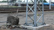 Stavbaři by modernizaci pardubického železničního uzlu měli dokončit v prosinci 2024.