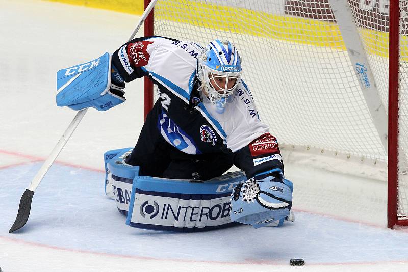 hokej extraliga HC Škoda Plzeň (modrobílé dresy) x HC Dynamo Pardubice