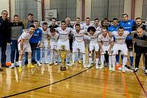 Chrudimští futsalisté ovládli dlouhodobou část 1. Futsalové ligy a přebrali si pohár.