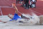 Pardubický atletický mítink na Městském atletetickém stadioně.