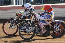 Zahájení 70. ročníku Zlaté přilby města Pardubice na svítkovském plochodrážním stadionu.