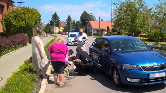 Zraněný cyklista po nehodě nadýchal přes jedno promile alkoholu.