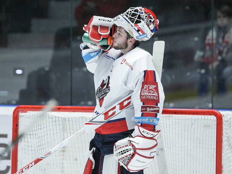 Hokejová extraliga: HC Dynamo Pardubice - PSG Berani Zlín.