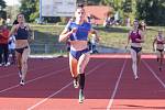 Pardubický atletický mítink na Městském atletetickém stadioně.