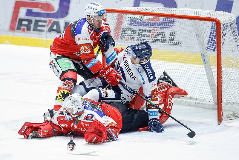 Hokejová extraliga: HC Dynamo Pardubice - HC Vítkovice Ridera.