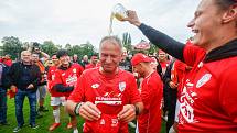 Fotbalová FORTUNA:NÁRODNÍ LIGA: FK Pardubice - FK Slavoj Vyšehrad.