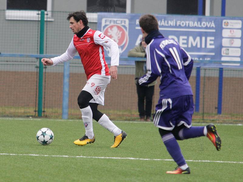 Fotbalová příprava: FK Pardubice - FK Mohelnice.