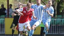 Fotbalová FORTUNA:NÁRODNÍ LIGA: FK Pardubice - 1. SK Prostějov.