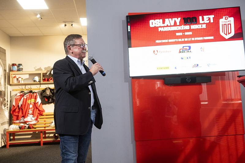 Hokejový klub HC Dynamo Pardubice slaví 100 let