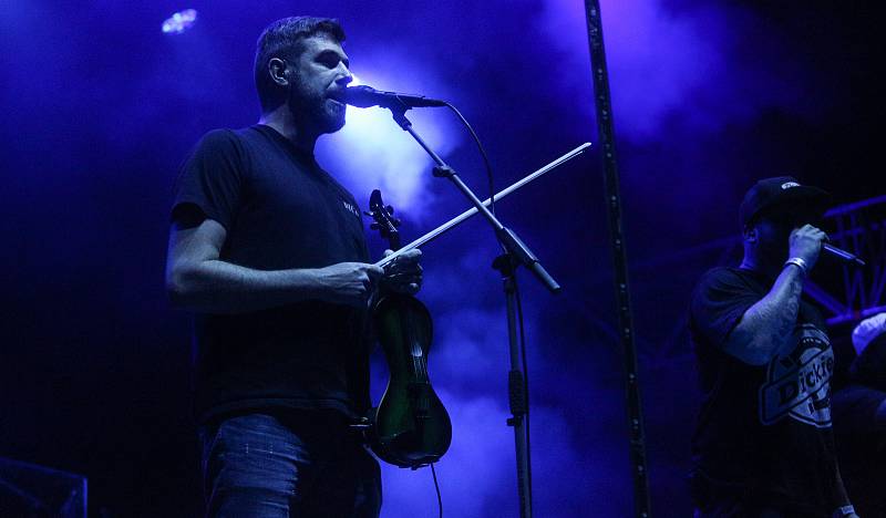 Hudební festival Létofest na pardubickém dostihovém závodišti.