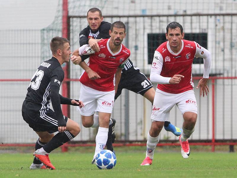 Fotbalová FORTUNA:NÁRODNÍ LIGA: FK Pardubice - SK Dynamo České Budějovice.