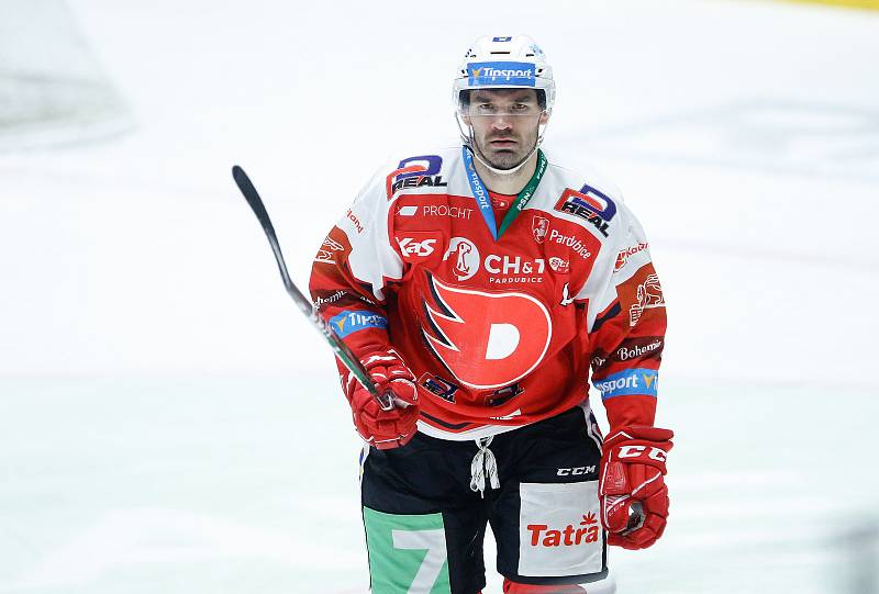 Jan Kolář, obránce hokejistů HC Dynamo Pardubice.