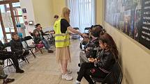 Romští uprchlíci z Ukrajiny v krajském asistenčním centru pomoci Ukrajině (KACPU).
