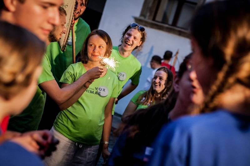 Mezinárodní festival akademických pěveckých sborů IFAS 2016. Zahajovací Nocturno na pardubickém zámku.