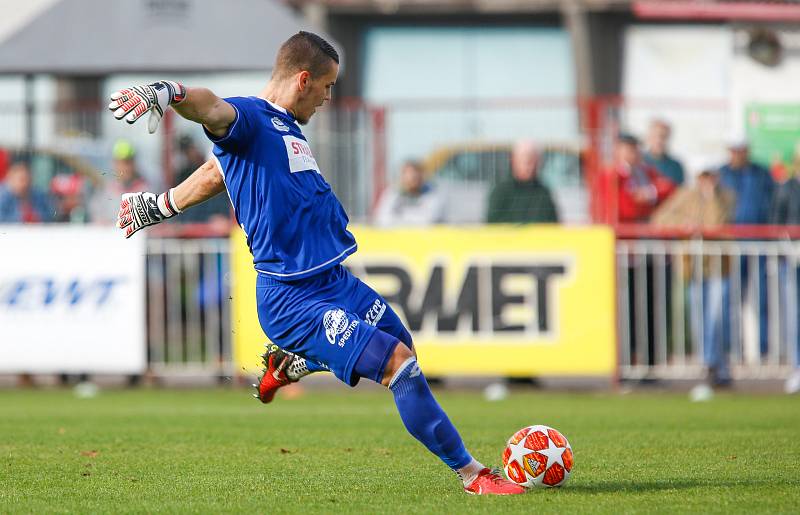 Fotbalová FORTUNA:NÁRODNÍ LIGA: FK Pardubice - FK Fotbal Třinec.