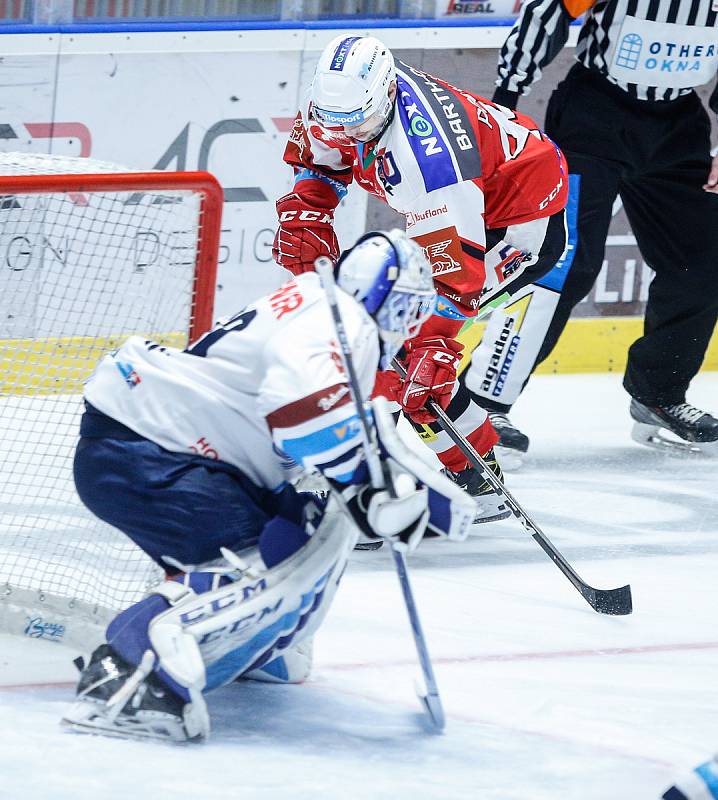 Hokejová extraliga: HC Dynamo Pardubice - Bílí Tygři Liberec.