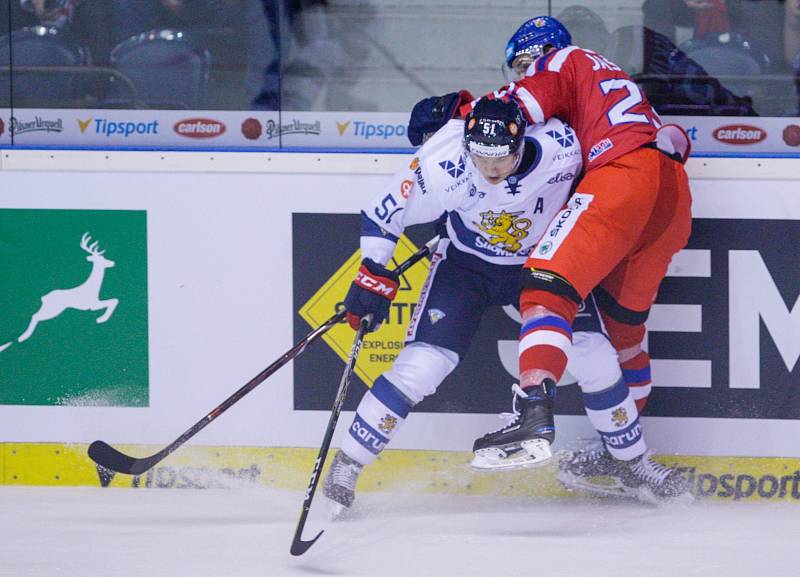 Carlson hockey games: Česko - Finsko