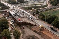 Během víkendu byla dokončena demontáž mostního provizoria na silnici I/36 v Doubravicích.