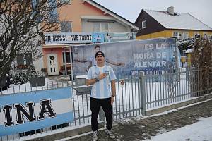 Miloslav Čurby Urbanec má na svém domě, pozemku i automobilu Argentinu...