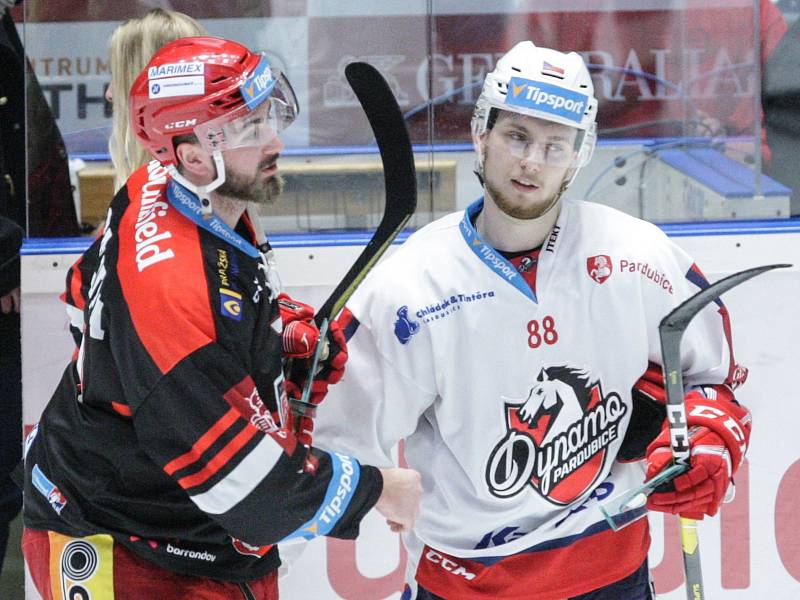 Hokejová extraliga: HC Dynamo Pardubice - Mountfield HK.