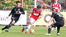 Fotbalová FORTUNA:NÁRODNÍ LIGA: FK Pardubice - FK Fotbal Třinec.