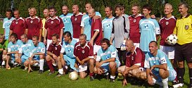 Sparta Praha přijela do Rovně 1. 8. 2009 a aktuální povídání s Horstem Sieglem.