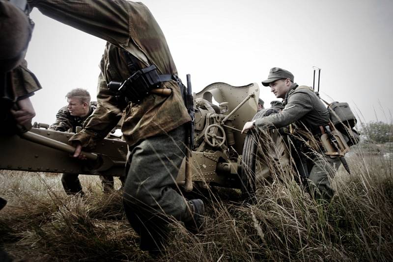 Osvobození Bratislavy. Ukázky bojů z roku 1945.