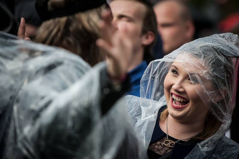 Majáles 2017 na pardubické Cihelně.