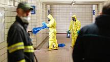 Personál vlaku nechal jednotku s 50 pasažéry zastavit na nádraží v Pardubicích kvůli podezření, že čtyři lidé italské národnosti jsou nakažení koronavirem.