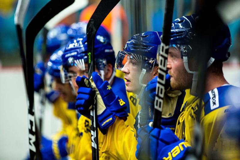 Hokejový Mountfield Cup: HC Dynamo Pardubice - HC Davos.