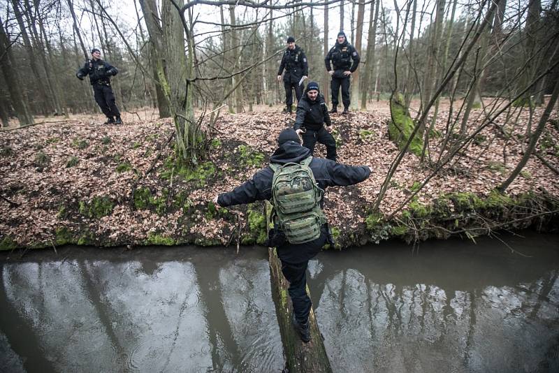 Policisté v okolí Břehů u Přelouče pátrali po nezvěstném muži. 