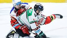 Čtvrtfinále play off hokejové extraligy: HC Dynamo Pardubice - BK Mladá Boleslav.