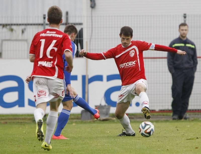 Fotbalistům Pardubic se nedaří protrhnout střeleckou smůlu (archivní foto)