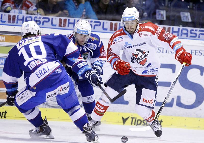 HC Dynamo Pardubice - Kometa Brno 3:4 po prodloužení.