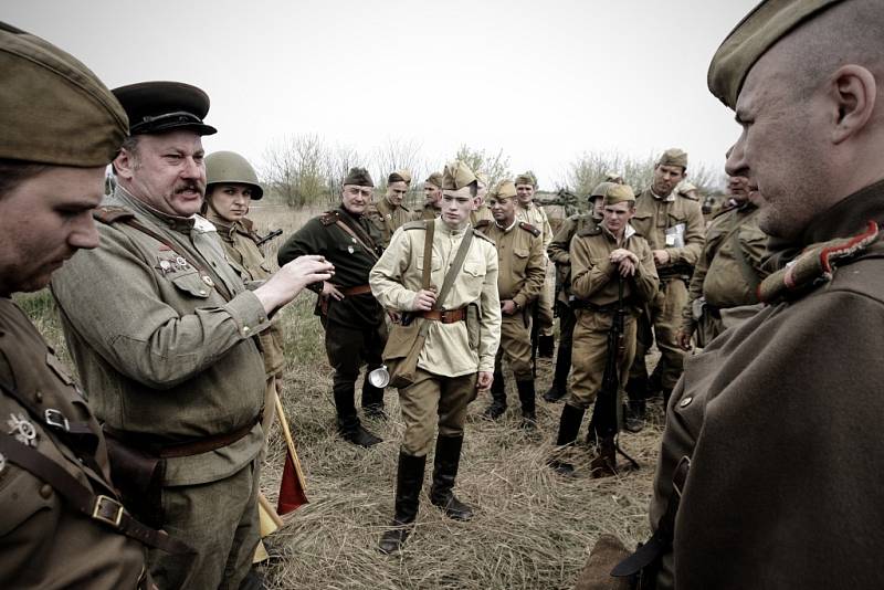 Osvobození Bratislavy. Ukázky bojů z roku 1945.