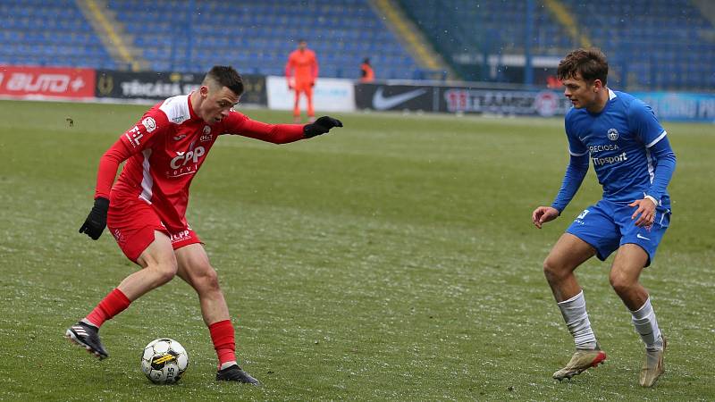 Pardubičtí fotbalisté zahájili jaro v Liberci.