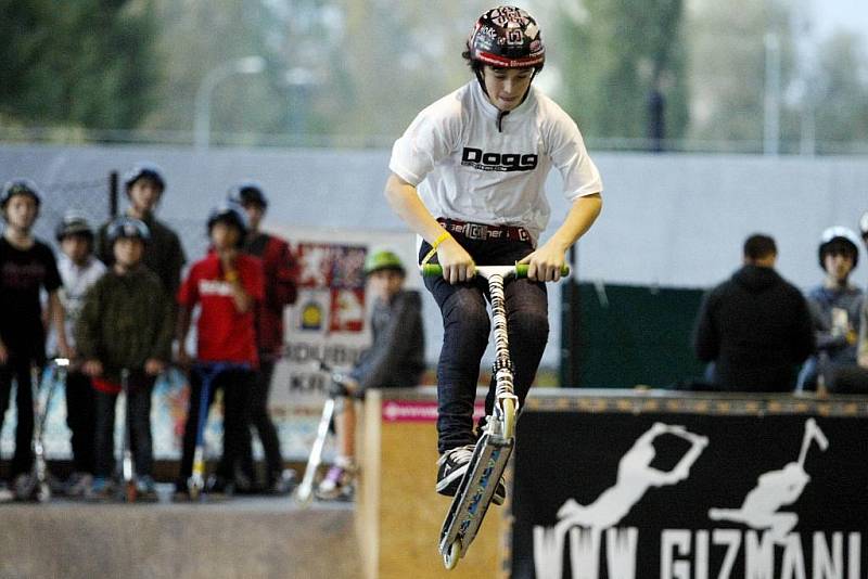 Skatepark se stal dějištěm evropského šampionátu v koloběžkách. 