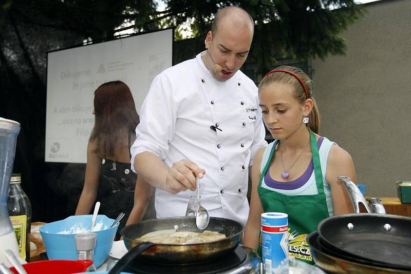 Kluci v akci na ZŠ Polabiny III