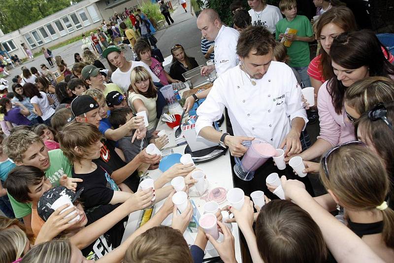 Kluci v akci na ZŠ Polabiny III