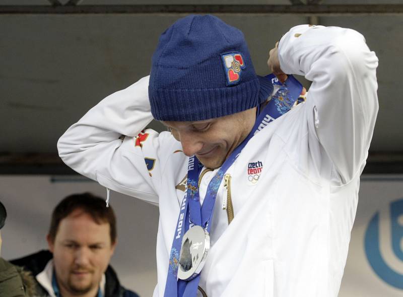 Ondřej Moravec slavil se svým Letohradem tři olympijské medaile ze Soči
