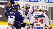 Hokejisté HC Eaton Pardubice prohráli ve třetím utkání semifinále play off s Vítkovicemi 0:3.