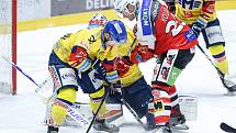 Hokejová extraliga: HC Dynamo Pardubice - Madeta Motor České Budějovice.