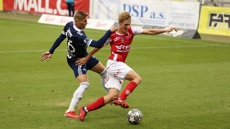 FORTUNA:LIGA - 12. kolo: FK Pardubice - FC Fastav Zlín